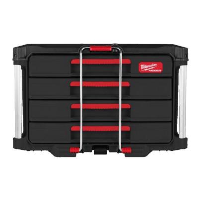 4932493189 - Skrzynia PACKOUT z 4 szufladami, 564 x 414 x 363 mm, ładowność 22 kg