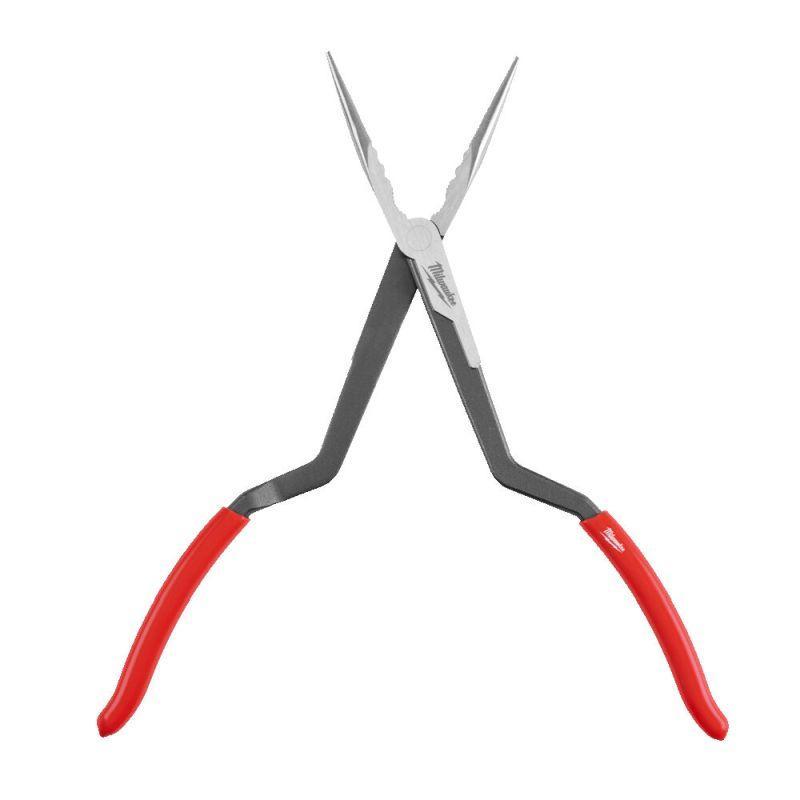 4932492498 - Szczypce długie, odgięte 45°, 326 mm