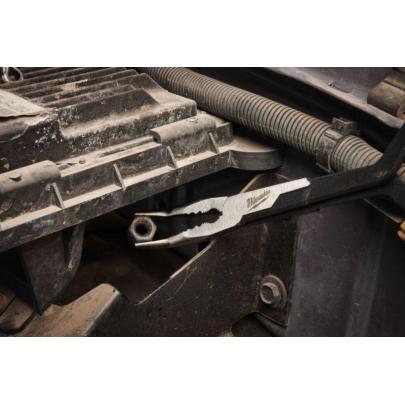 4932492498 - Szczypce długie, odgięte 45°, 326 mm