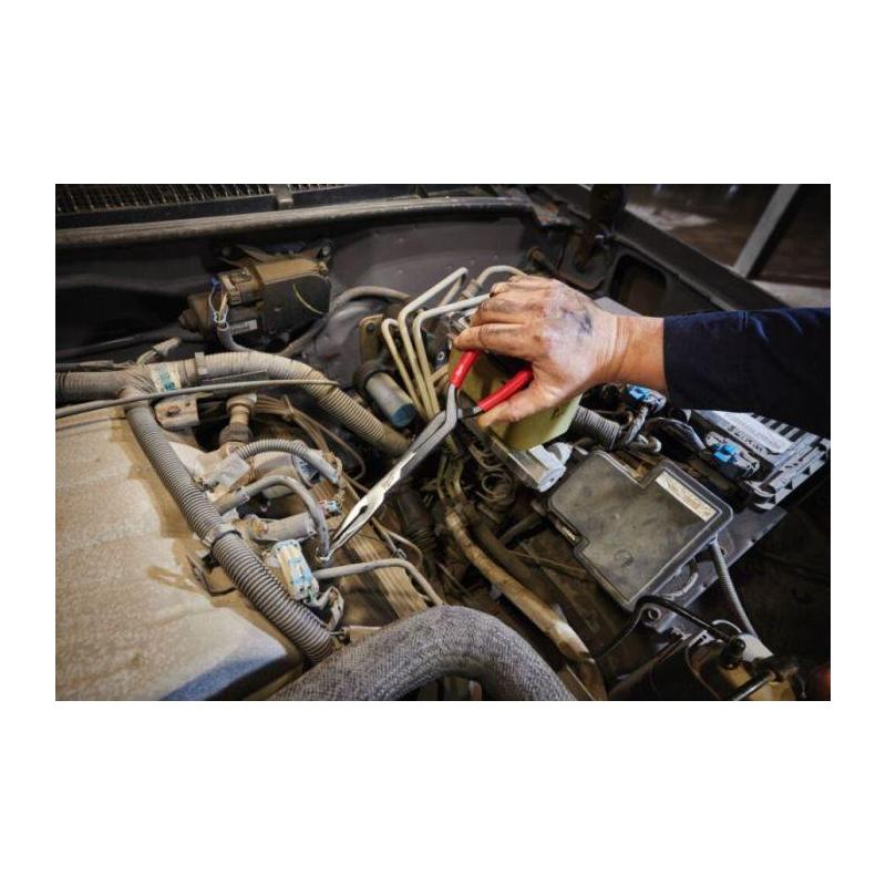 4932492500 - Szczypce długie ze szczękami oczkowymi, 8 mm