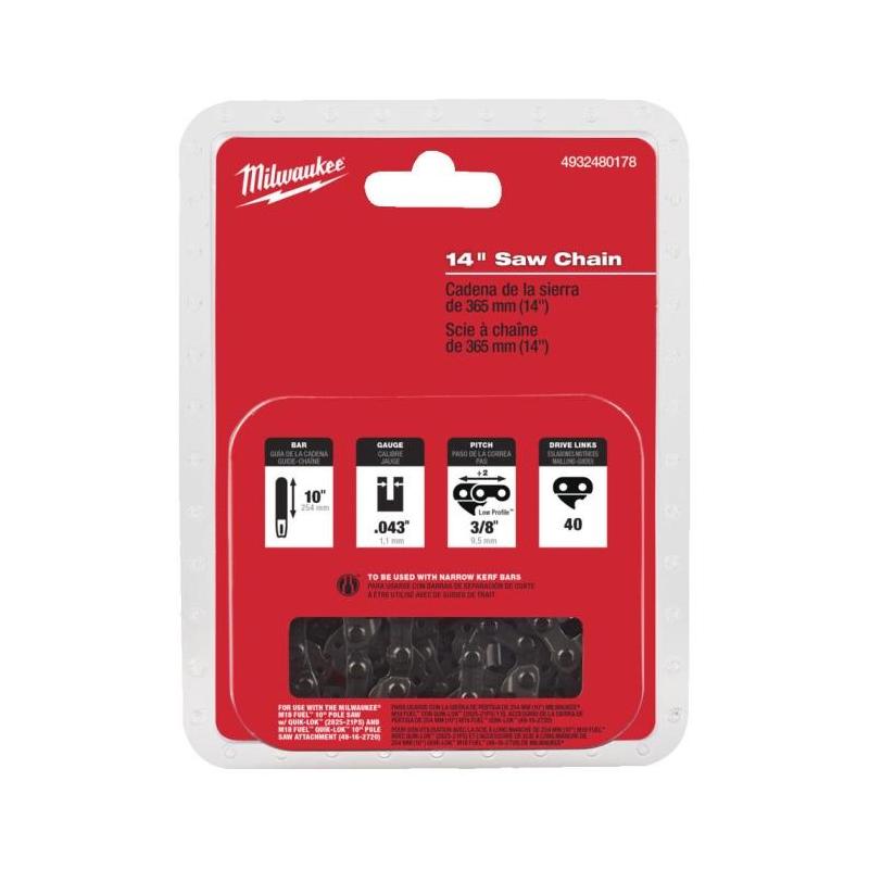 4932480178 - Łańcuch do piły M18 FTHCHS35, 3/8" x 356 mm