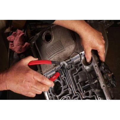 4932492493 - Szczypce odwracalne do pierścieni, proste, 188 mm