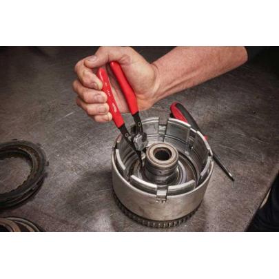 4932492488 - Szczypce odwracalne do pierścieni, odgięte 45°, 152 mm