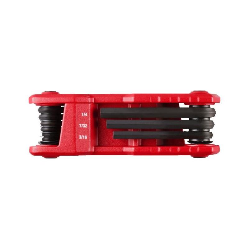 4932493614 - Zestaw składanych kluczy trzpieniowych zagiętych, 6-kątnych, 5/64" - 1/4" (9 szt.)