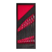 4932493629 - Moduł kluczy płaskich, 6x7 - 24x27 mm (10 szt.), wkładka piankowa