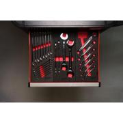 4932493630 - Moduł kluczy płaskich, 24x26 - 30x32 mm (4 szt.), wkładka piankowa