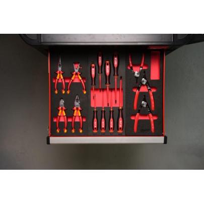 4932493250 - Moduł szczypiec VDE (4 szt.), wkładka piankowa