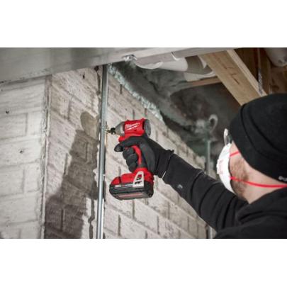 M18 BLIDR-0X - Compact brushless 1/4" HEX impact driver 18 V, in case, without equipment