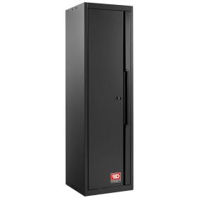 RWS2-A500PPBS - Szafa wysoka ROLL, 1 drzwi pełne, 3 półki, czarna