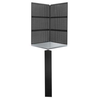 RWS2-CSGBS - Blat narożny ocynkowany z panelami perforowanymi