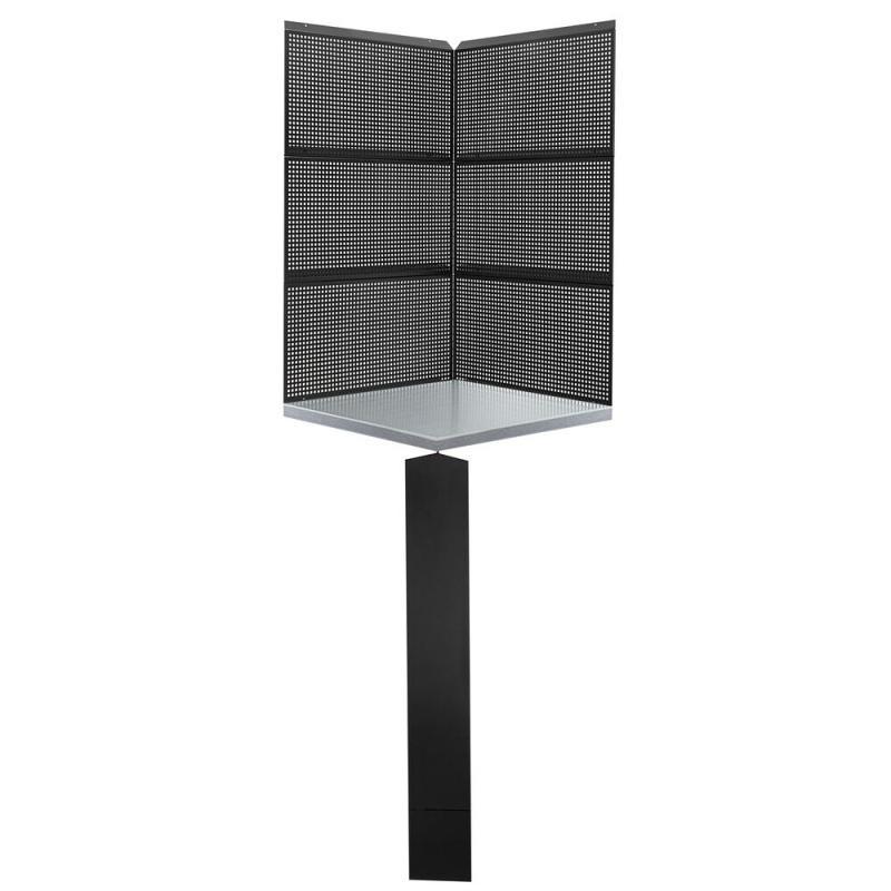 RWS2-CSGBS - Blat narożny ocynkowany z panelami perforowanymi