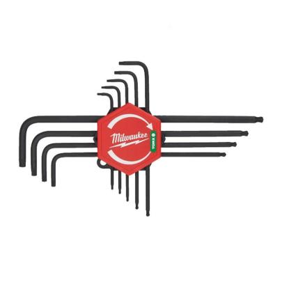 4932492693 - Zestaw kluczy trzpieniowych zagiętych, długich z kulką, Torx, T8 - T40 (9 szt.)