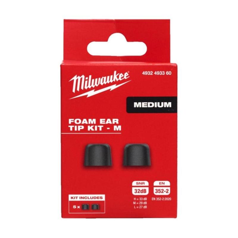 4932493360 - Wymienne końcówki piankowe z pamięcią kształtu M (5 par)