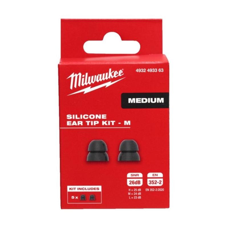 4932493363 - Wymienne końcówki silikonowe douszne M (5 par)