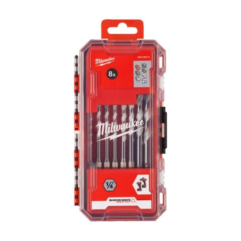 4932493872 - Zestaw wierteł uniwersalnych, 4 - 10 mm (8 szt.)