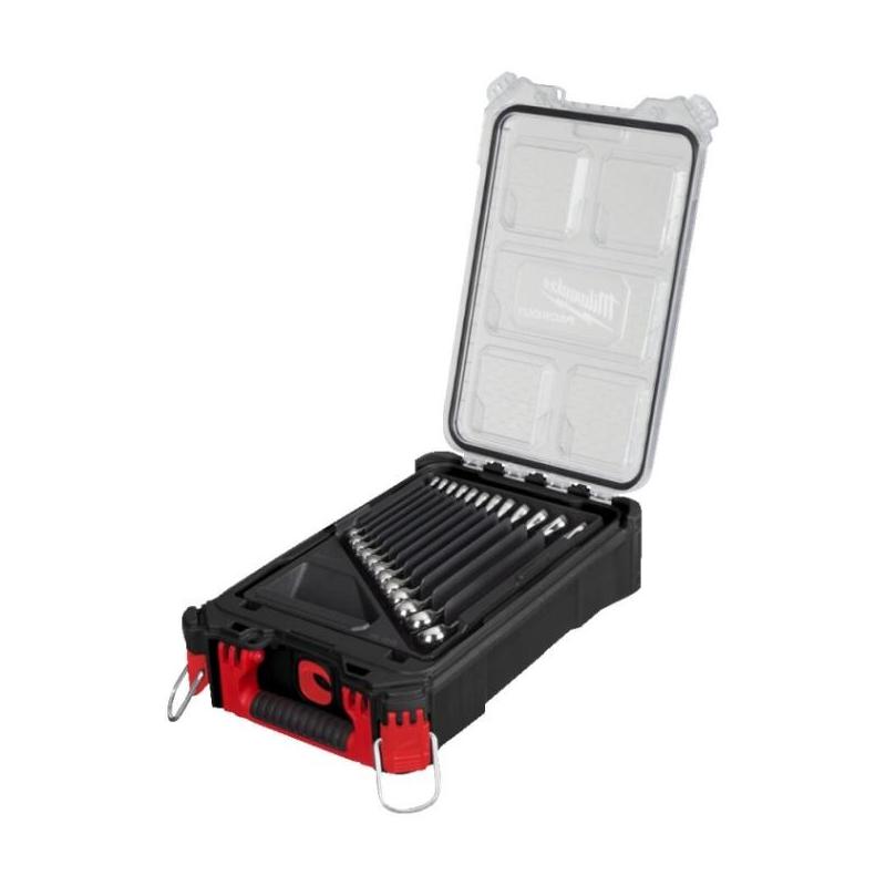 4932498141 - Zestaw kluczy płasko-oczkowych MAXBITE™ w organizerze PACKOUT™, 8 - 22 mm (15 szt.)