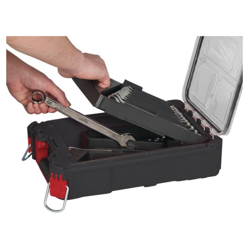 4932498141 - Zestaw kluczy płasko-oczkowych MAXBITE™ w organizerze PACKOUT™, 8 - 22 mm (15 szt.)