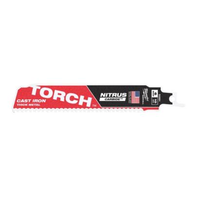 48006251 - Brzeszczot do metalu TORCH NITRUS CARBIDE z węglikiem wolframu, 150 mm 10 TPI (1 szt.)