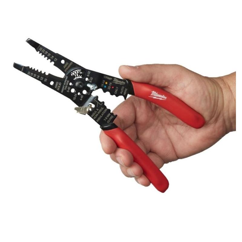 4932493816 - Wielofunkcyjne szczypce do zdejmowania izolacji z praską, 0,75 - 6 mm²