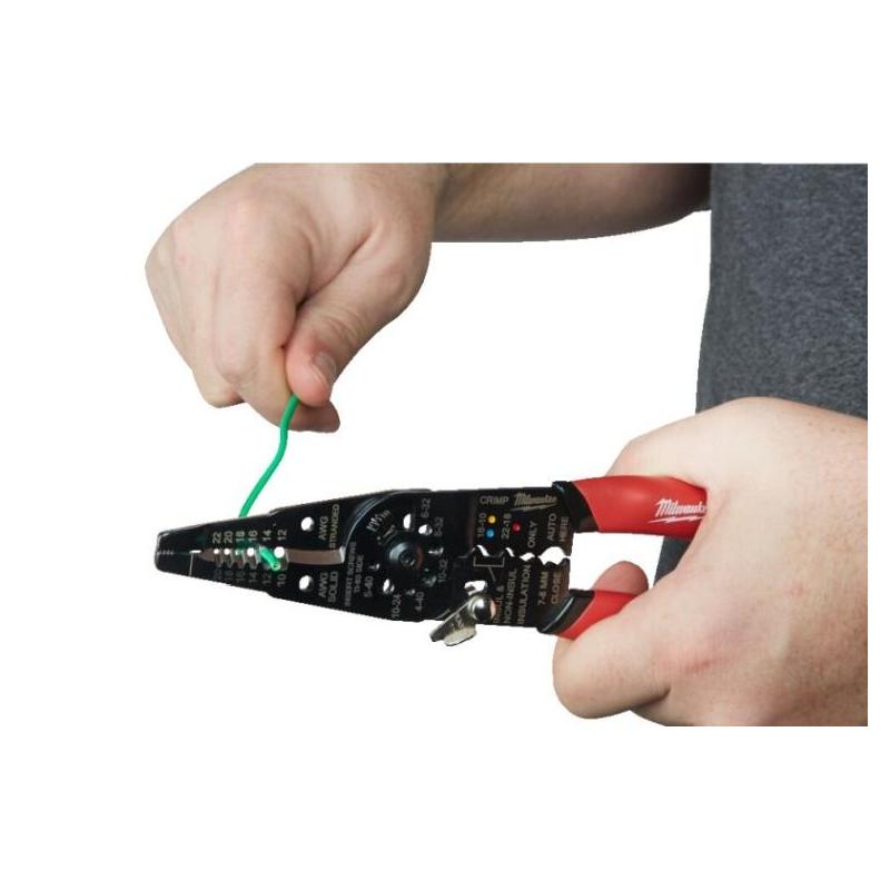 4932493816 - Wielofunkcyjne szczypce do zdejmowania izolacji z praską, 0,75 - 6 mm²