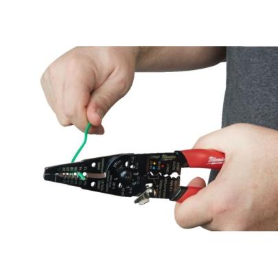 4932493816 - Wielofunkcyjne szczypce do zdejmowania izolacji z praską, 0,75 - 6 mm²