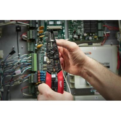 4932493816 - Wielofunkcyjne szczypce do zdejmowania izolacji z praską, 0,75 - 6 mm²