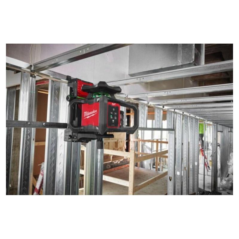 M18 RLOHVG300-501C - Niwelator laserowy 300m z zieloną wiązką, 18 V, 5.0 Ah, ONE-KEY™, w walizce, z akumulatorem i ładowarką