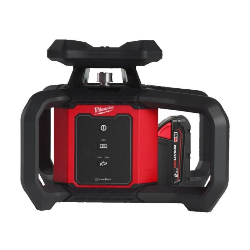 M18 RLOH600-201C - Niwelator laserowy 600m, 18 V, 2.0 Ah, ONE-KEY™, w walizce, z akumulatorem i ładowarką