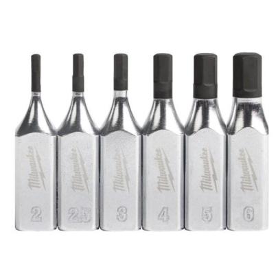 4932480566 - Zestaw nasadek trzpieniowych 1/4" do śrub 6-kątnych, 2 - 6 mm (6 szt.)