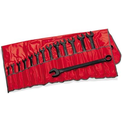 GOEX714KB - Zestaw kluczy oczkowo-płaskich Flank Drive®, 3/8" - 1'1/4" (14 szt.)