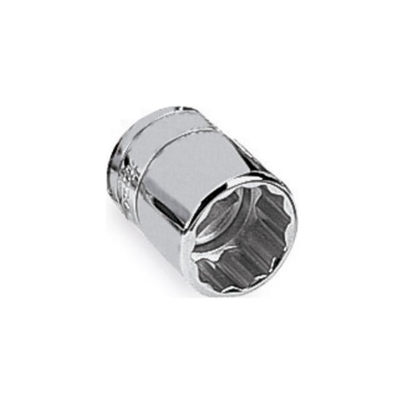 F161 - Nasadka 3/8" 12-kątna, krótka, calowa, 1/2"