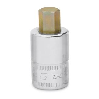 FAMXS9E - Nasadka trzpieniowa krótka 3/8" do śrub 6-kątnych metrycznych, 9 mm