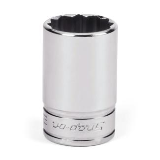 FDS241 - Nasadka 3/8" 12-kątna, Semi-Deep, calowa, 3/4"