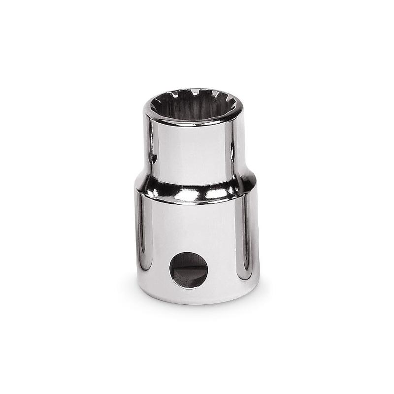 FES120B - Nasadka krótka 3/8" spline 12, 3/8"