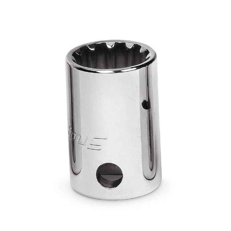 FES160B - Nasadka krótka 3/8" spline 16, 1/2"