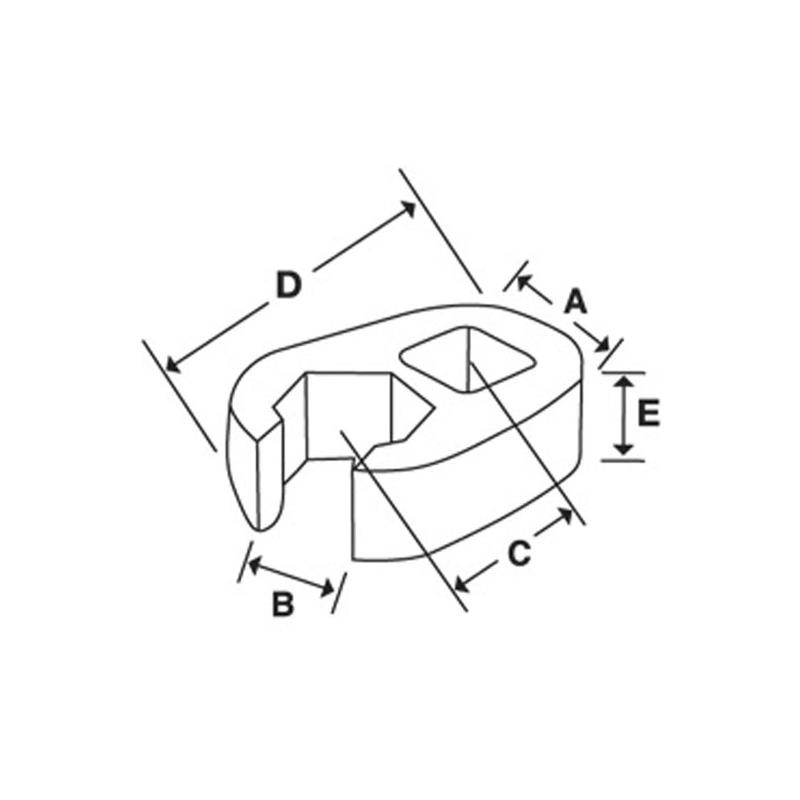 FRH220S - Klucz pazurowy 3/8" 6-kątny, oczkowo-otwarty, Flank Drive®, 11/16"