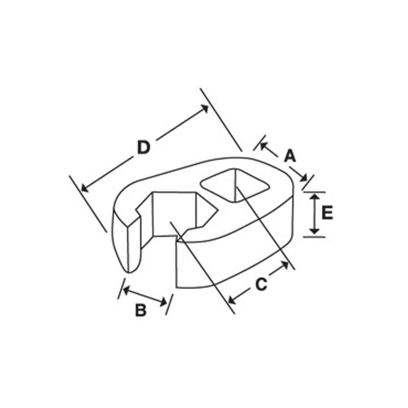 FRH240S - Klucz pazurowy 3/8" 6-kątny, oczkowo-otwarty, Flank Drive®, 3/4"