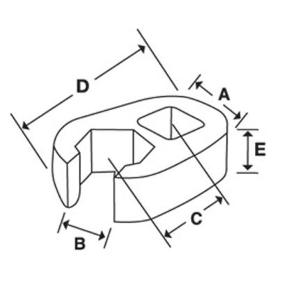 FRH260S - Klucz pazurowy 3/8" 6-kątny, oczkowo-otwarty, Flank Drive®, 13/16"