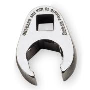 FRHM18 - Klucz pazurowy 3/8" 6-kątny, oczkowo-otwarty, Flank Drive®, 18 mm