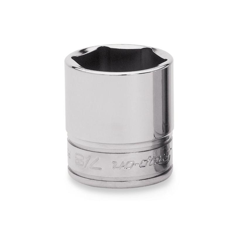 FS321 - Nasadka 3/8" 6-kątna, krótka, calowa, 1"