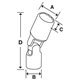 FSE120 - Nasadka przegubowa 3/8" do śrub Torx®, E12