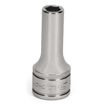 FSS081 - Nasadka 3/8" 6-kątna, Semi-Deep, calowa, 1/4"