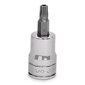 FTXR27E - Nasadka trzpieniowa 3/8" do śrub Torx® Tamper Resistant z otworem, T27