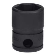 GFS181 - Nasadka czerniona 3/8" 6-kątna, krótka, calowa, 9/16"