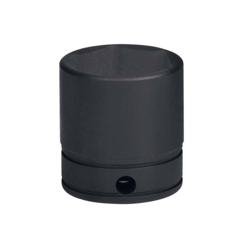 GFS281 - Nasadka czerniona 3/8" 6-kątna, krótka, calowa, 7/8"