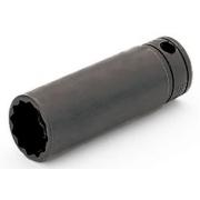 GSF261 - Nasadka czerniona 3/8" 12-kątna, długa, calowa, 13/16"