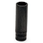 GTS321 - Nasadka czerniona 1/2" 6-kątna, długa, calowa, 1"