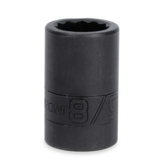 IMD180A - Nasadka udarowa 1/2" 12-kątna, krótka, calowa, 9/16"