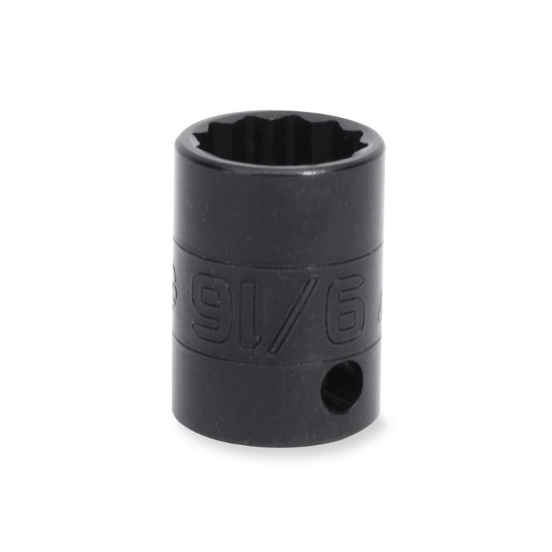 IMDF140A - Nasadka udarowa 3/8" 12-kątna, krótka, calowa, 7/16"