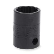 IMDF160 - Nasadka udarowa 3/8" 12-kątna, krótka, calowa, 1/2"